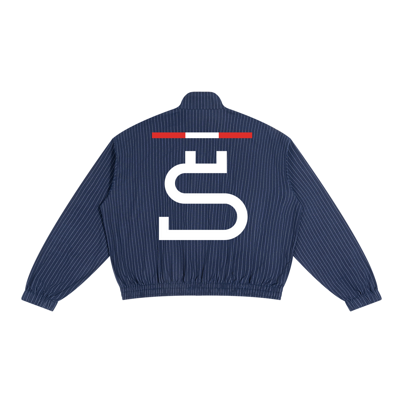 Pinstripe Track Jacket
