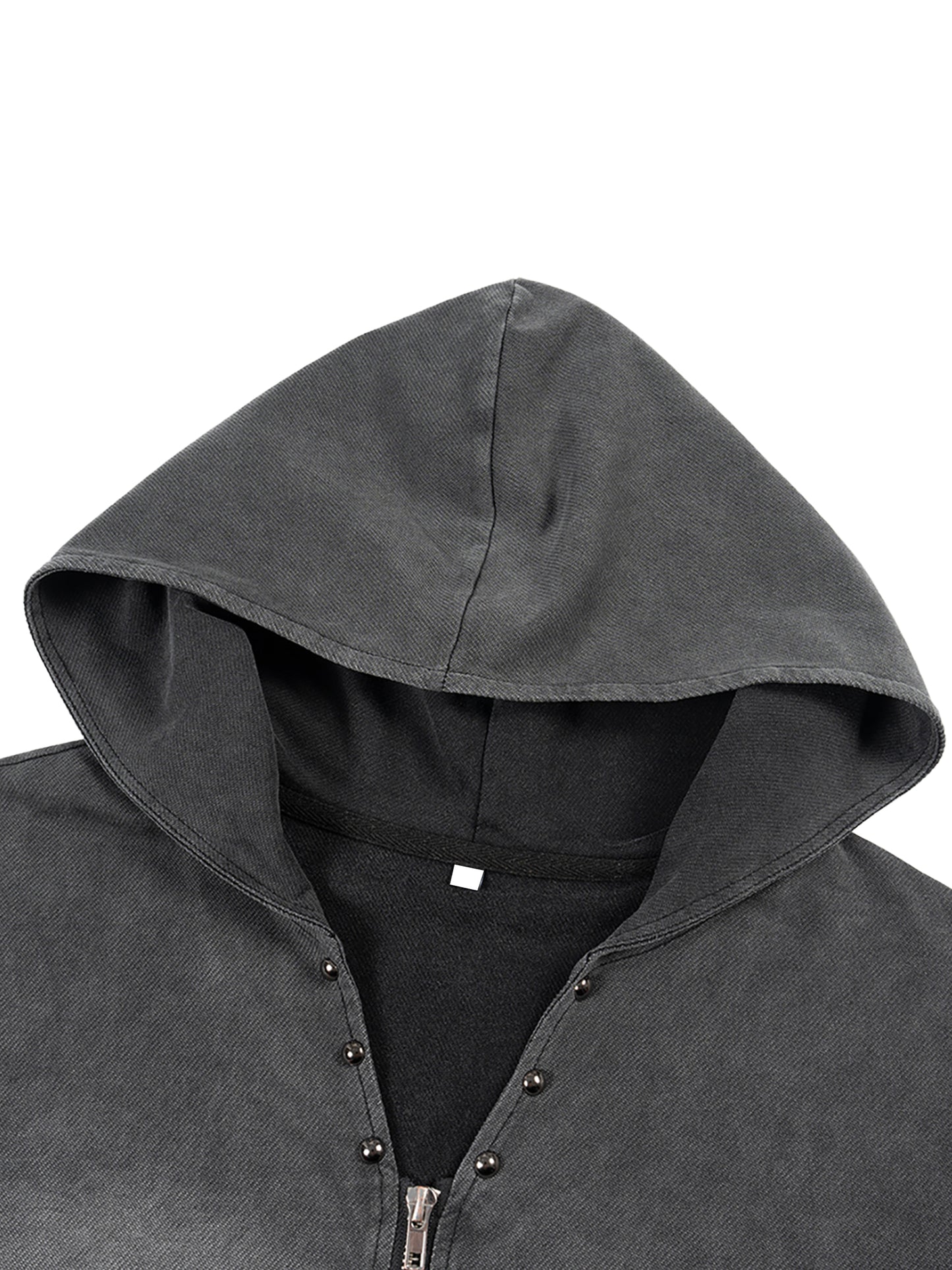 Metal Zip-Up Hoody Tank