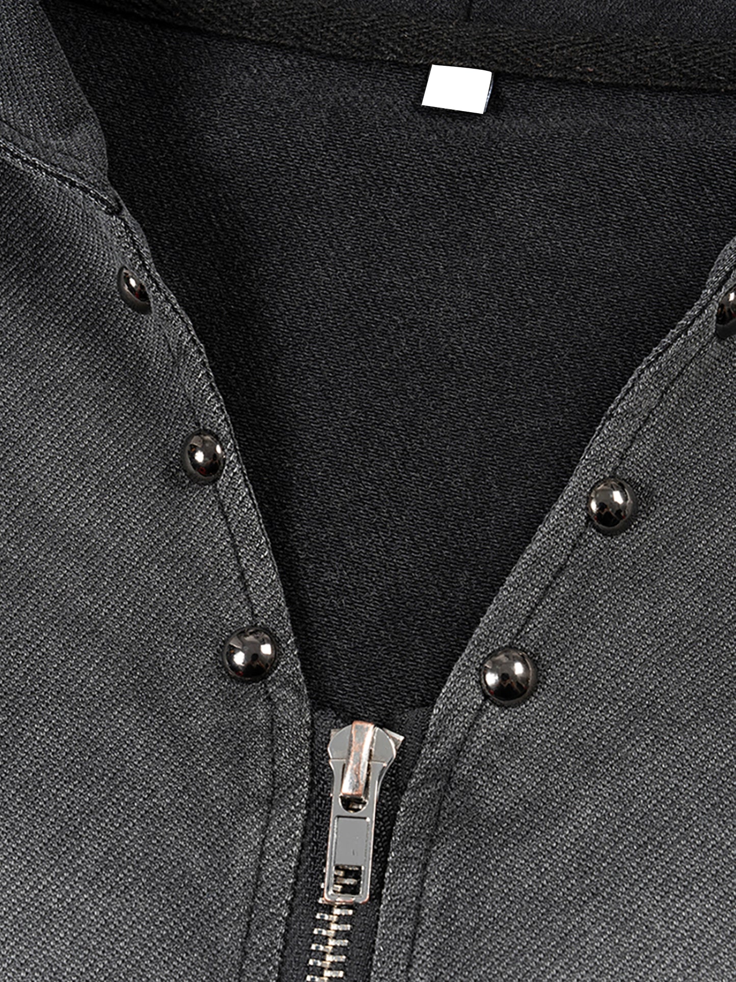 Metal Zip-Up Hoody Tank