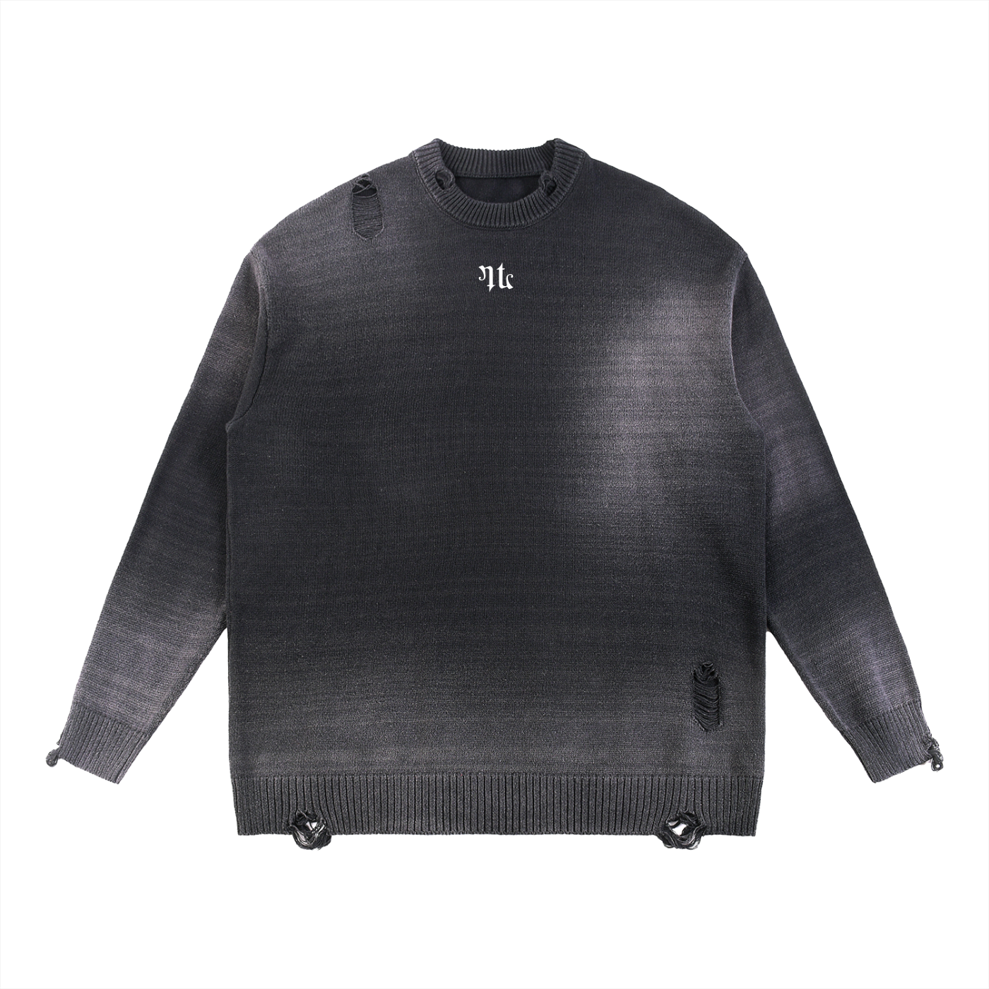 Inti Fade Distressed Sweater