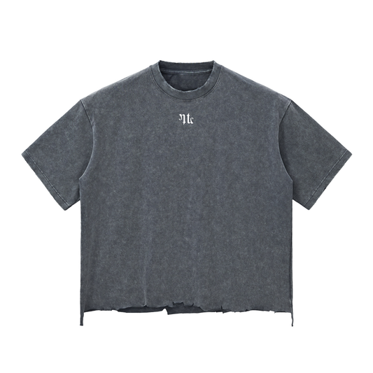 Jagged Hem T-shirt