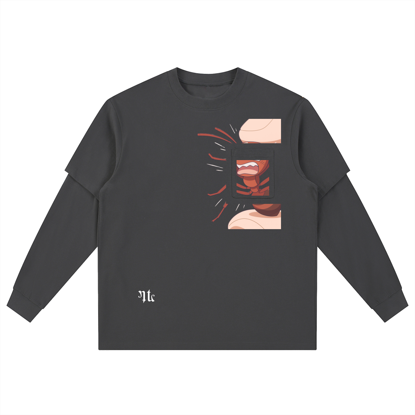 Die Hard Ant LS Pocket T-Shirt