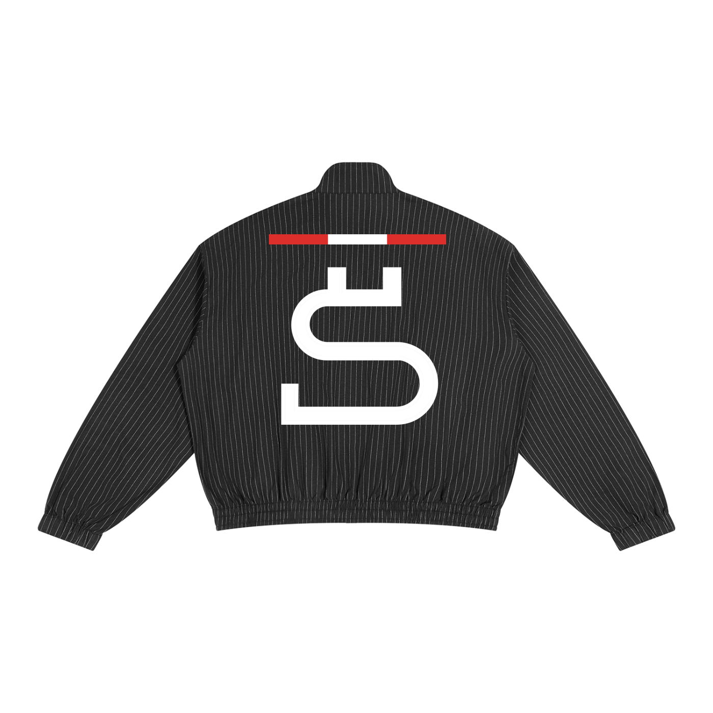 Pinstripe Track Jacket