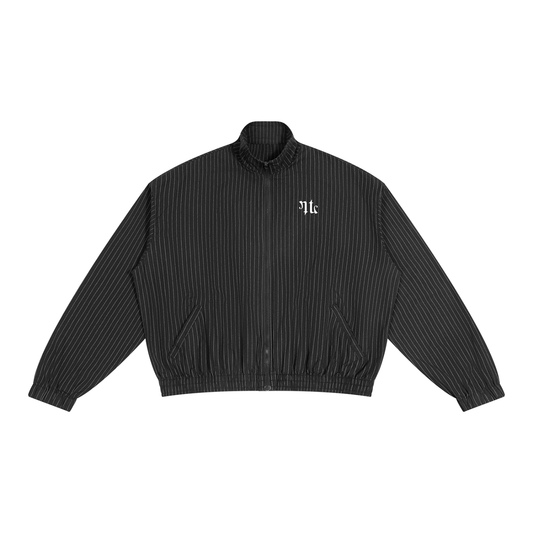 Pinstripe Track Jacket