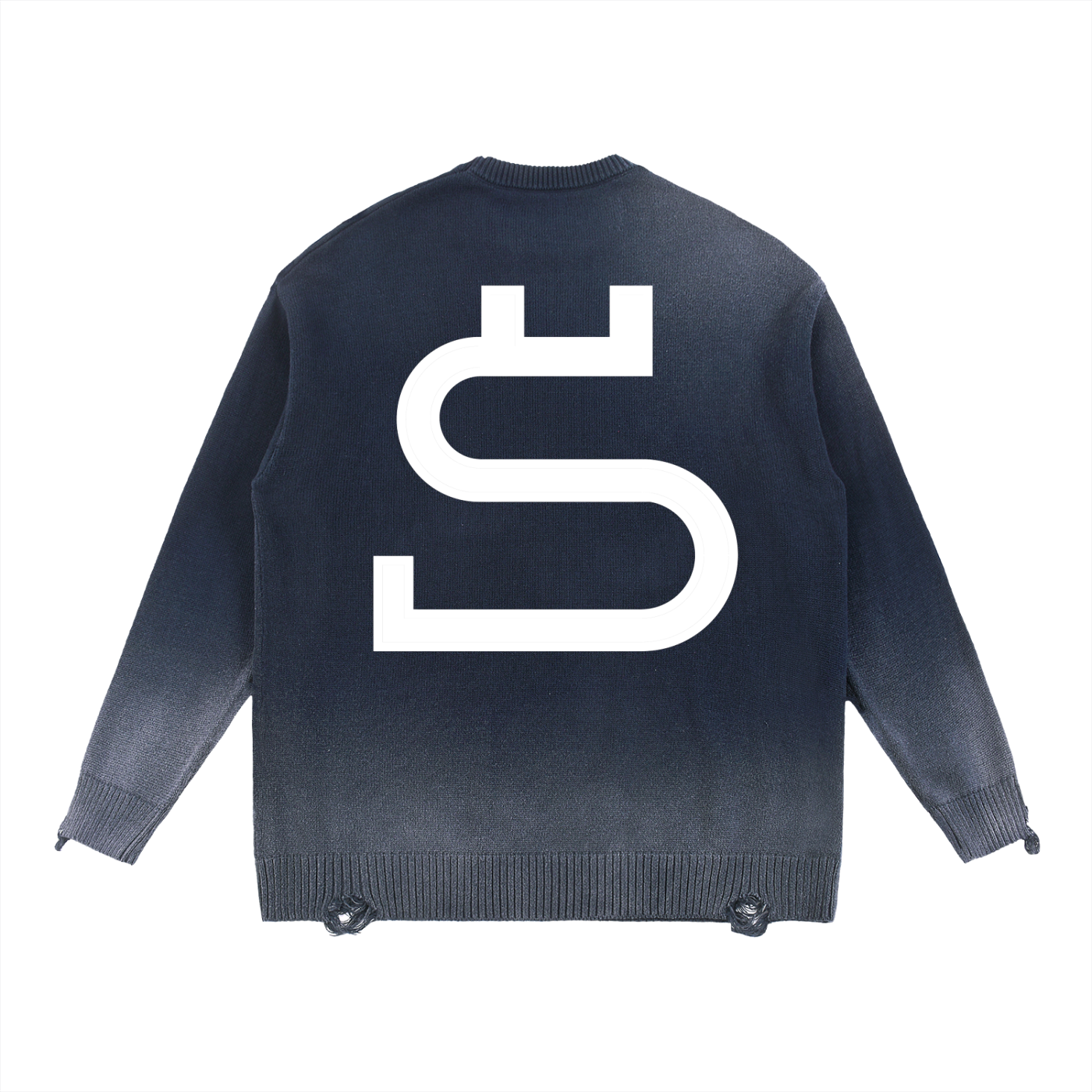 Inti Fade Distressed Sweater