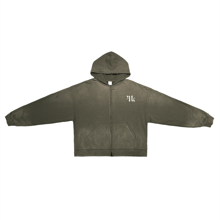 Funeral Zip Up Hoodie