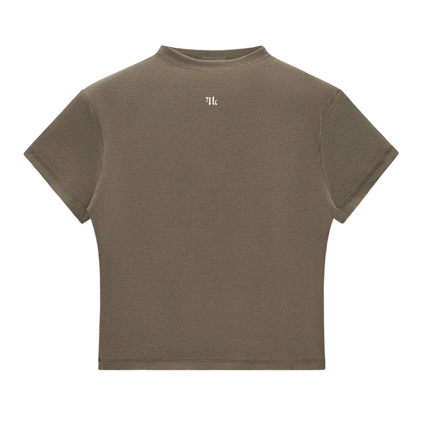 Women's Fitted Mock Neck T-Shirt