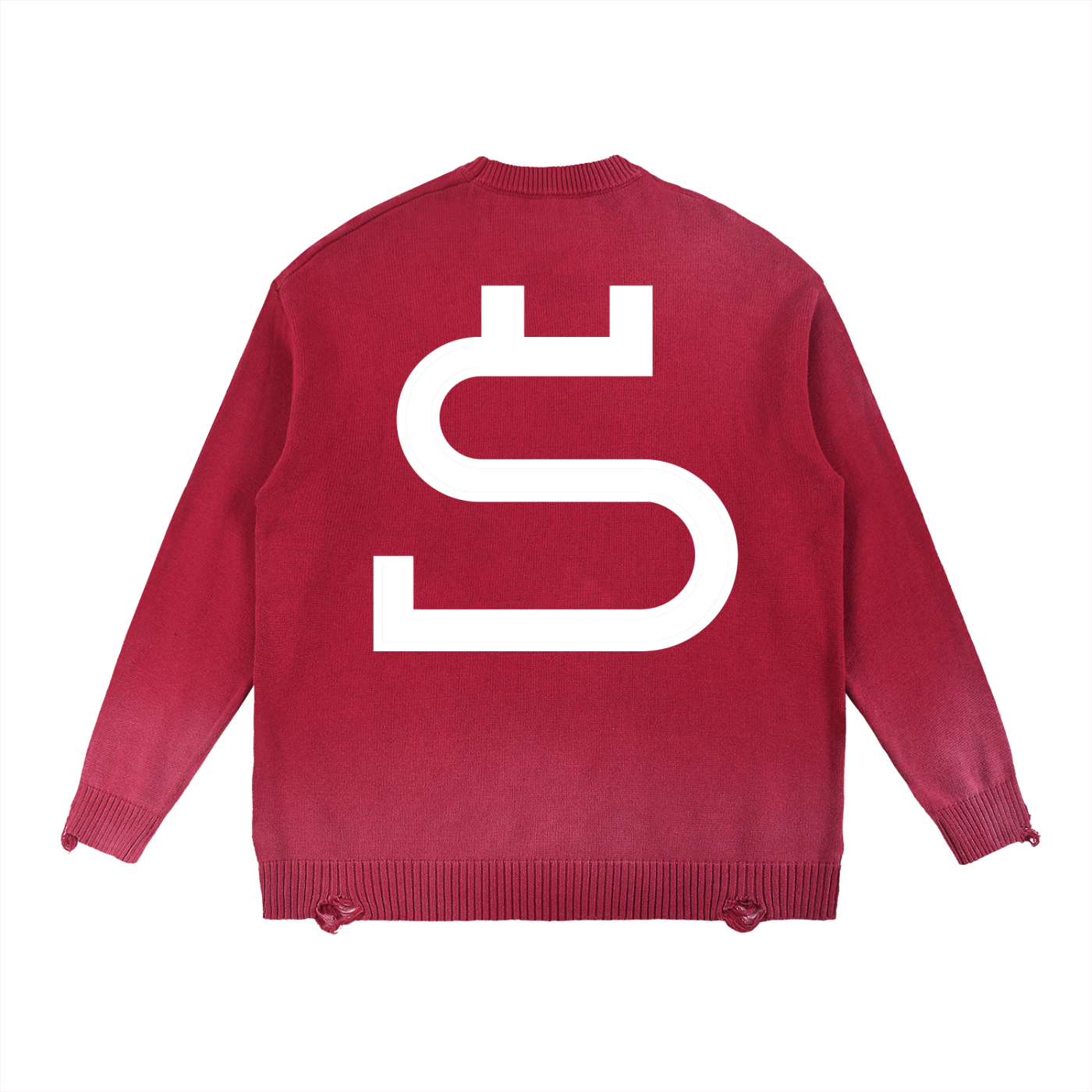 Inti Fade Distressed Sweater