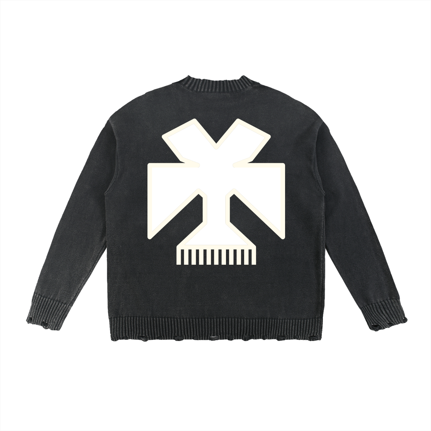 Imperial Condor Frayed Sweater