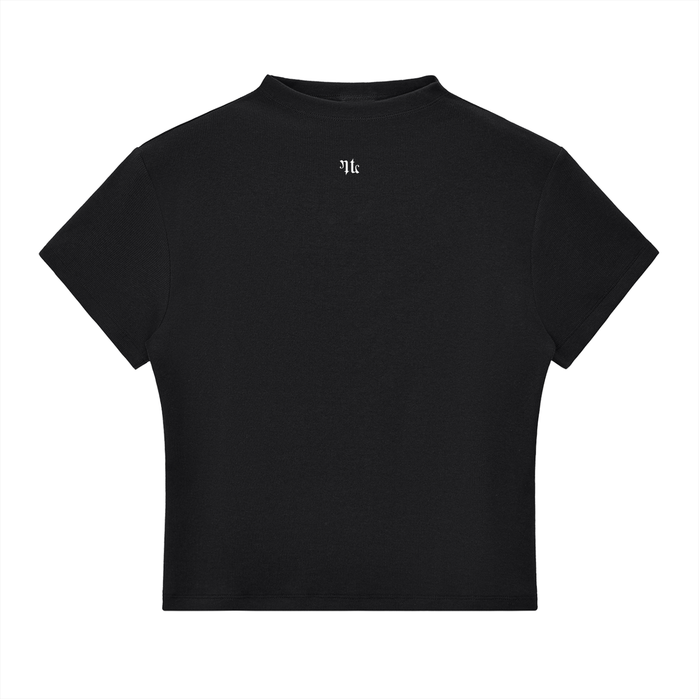 Women's Fitted Mock Neck T-Shirt