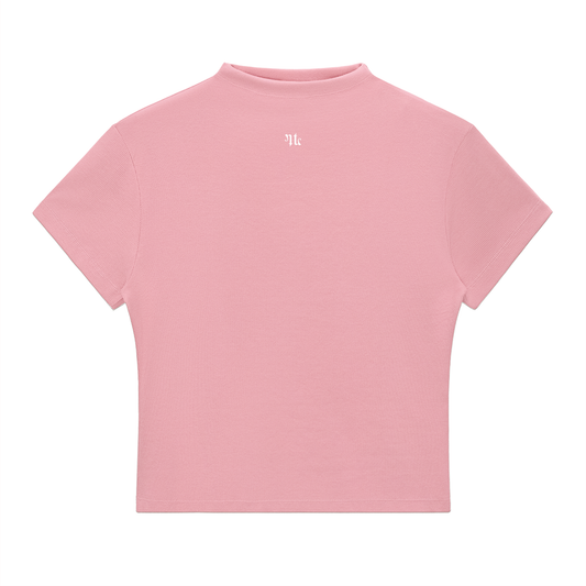 Women's Fitted Mock Neck T-Shirt