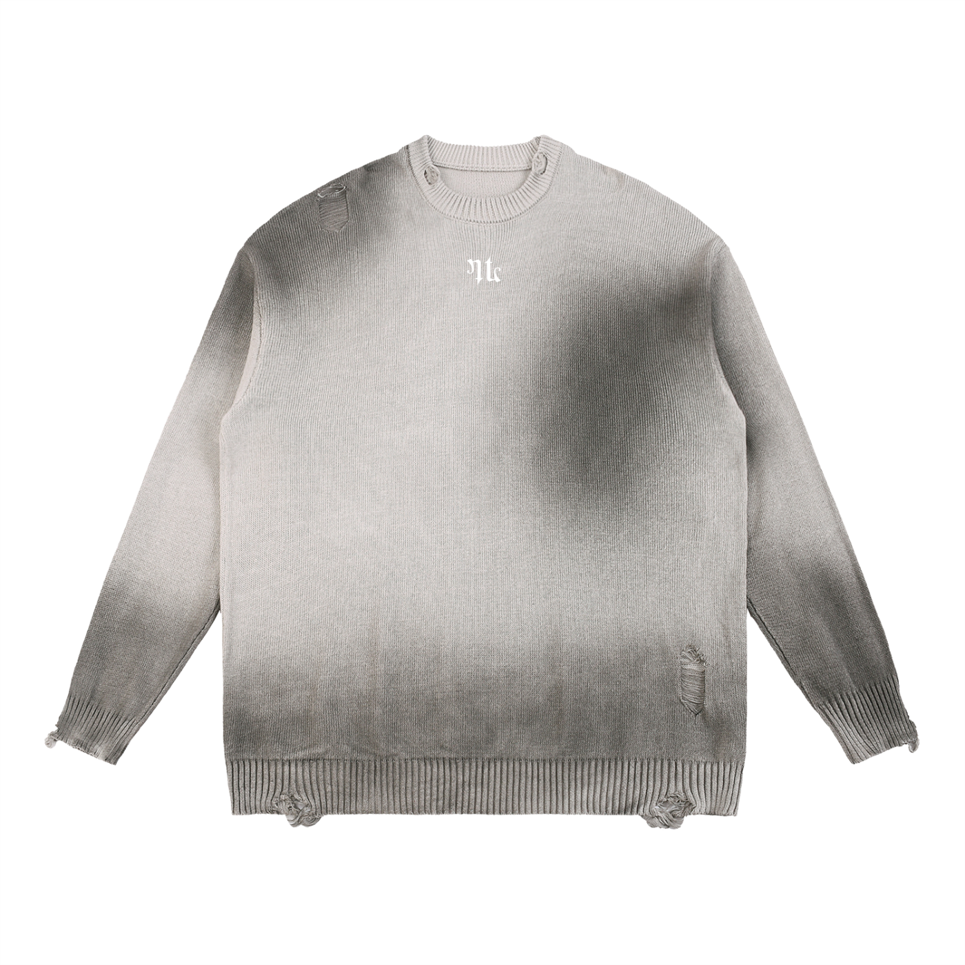 Inti Fade Distressed Sweater