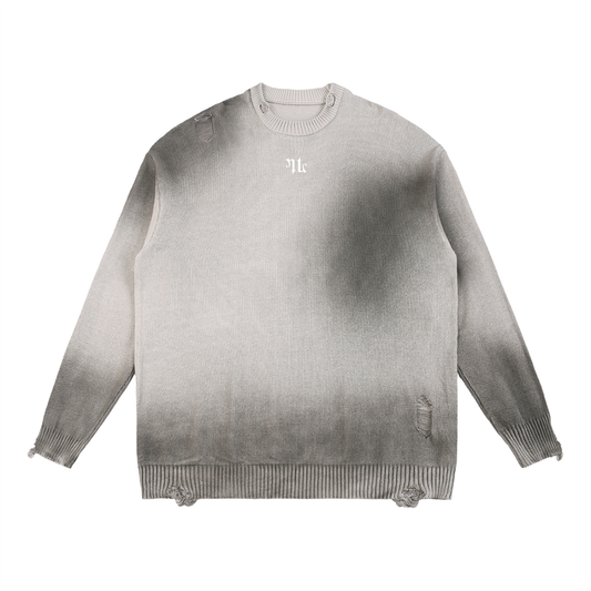 Inti Fade Distressed Sweater