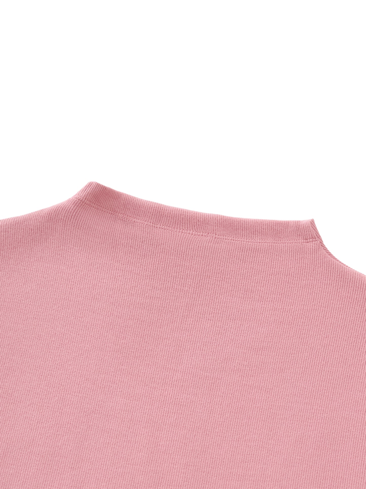 Women's Fitted Mock Neck T-Shirt