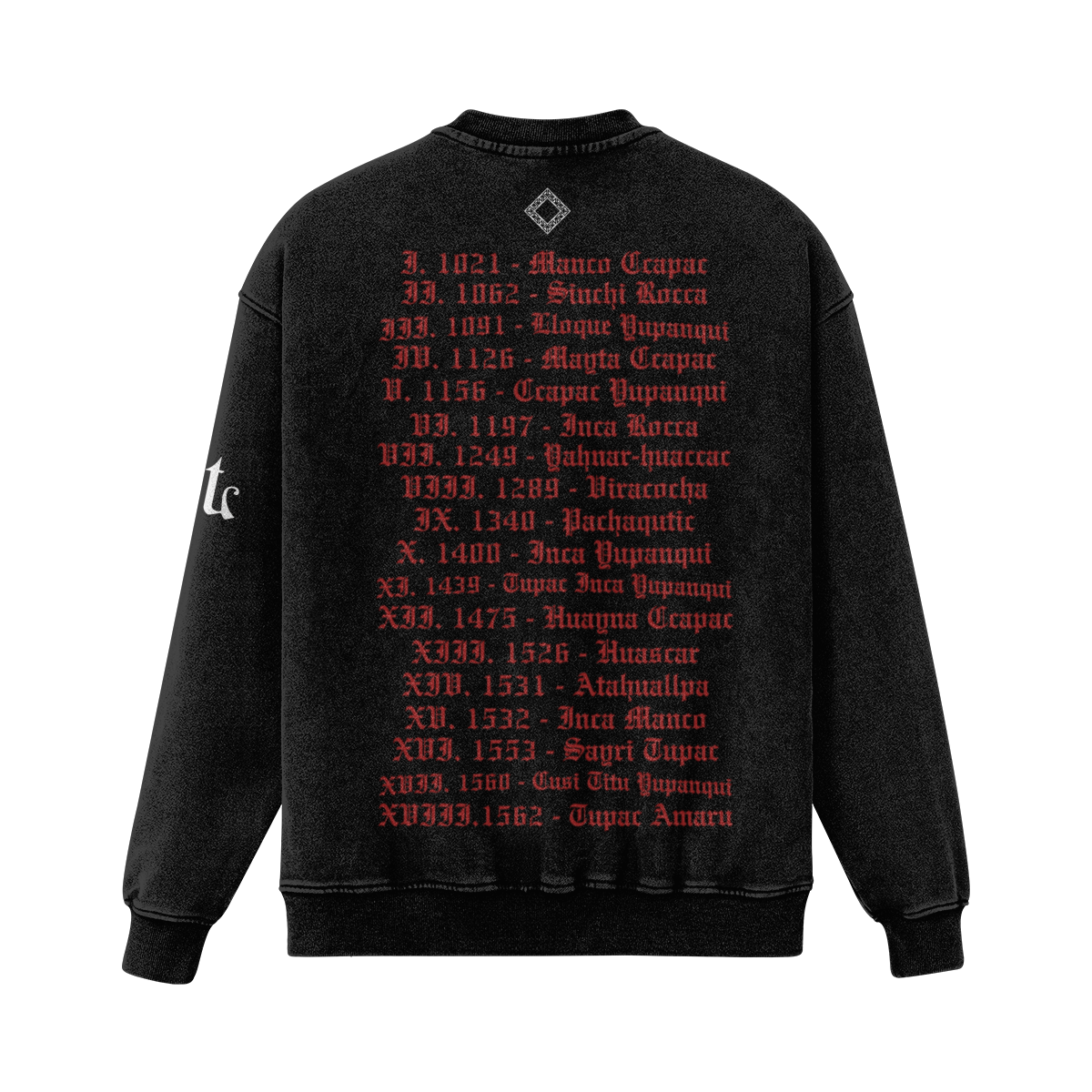 Sovreign List Crewneck Sweatshirt