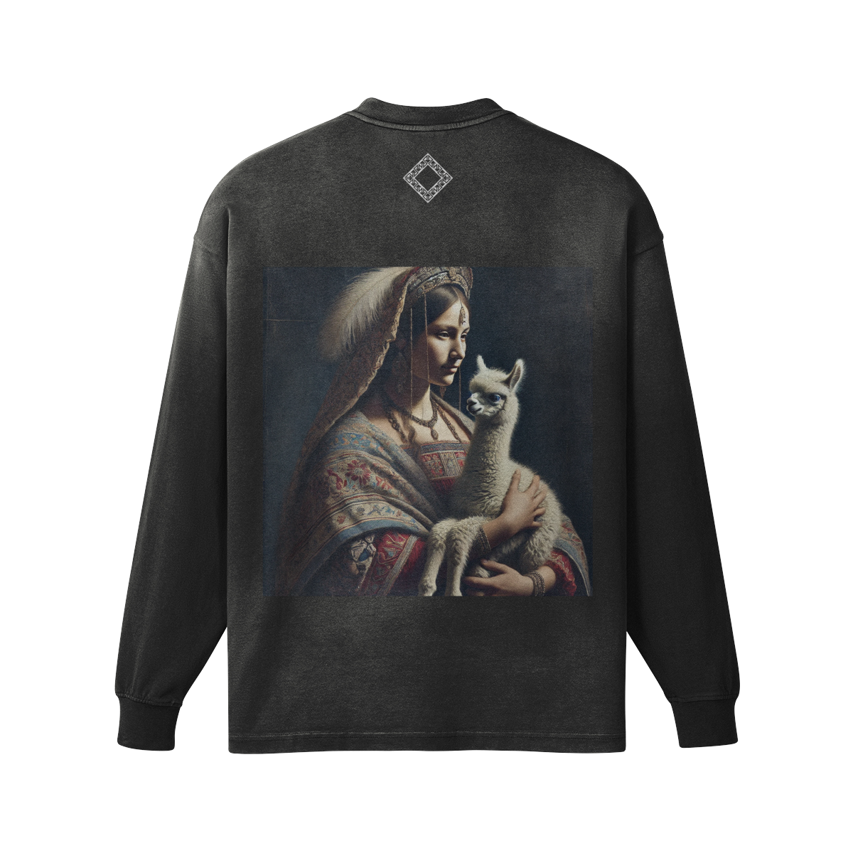 Lady With Alpaca LS T